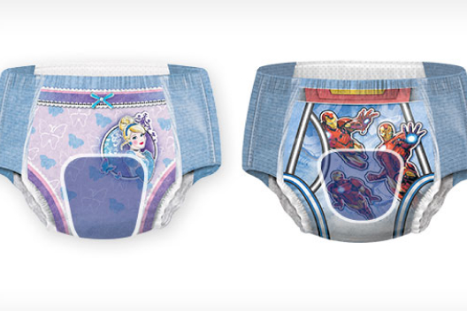 2 Goodnite Bedtime pants showcasing areas where protection for kids is needed the most